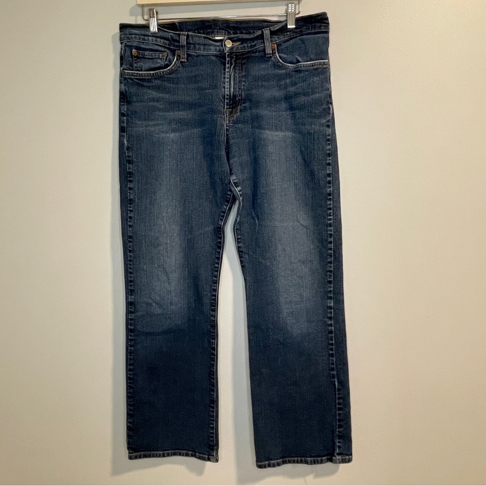 Lucky Brand Womens Wash OL Brigade Straight Jeans Mid Rise 5-Pocket 16/33